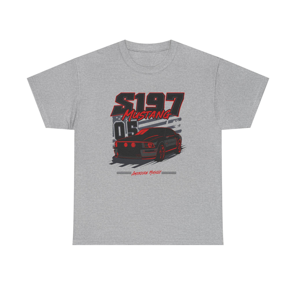 S197 Mustang 05-09 T-Shirt: American Muscle Car Graphic Tee