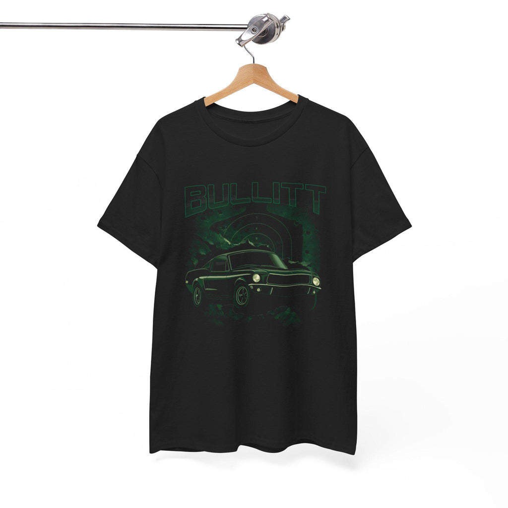 Classic Mustang Car Enthusiast Unisex Tshirt Black
