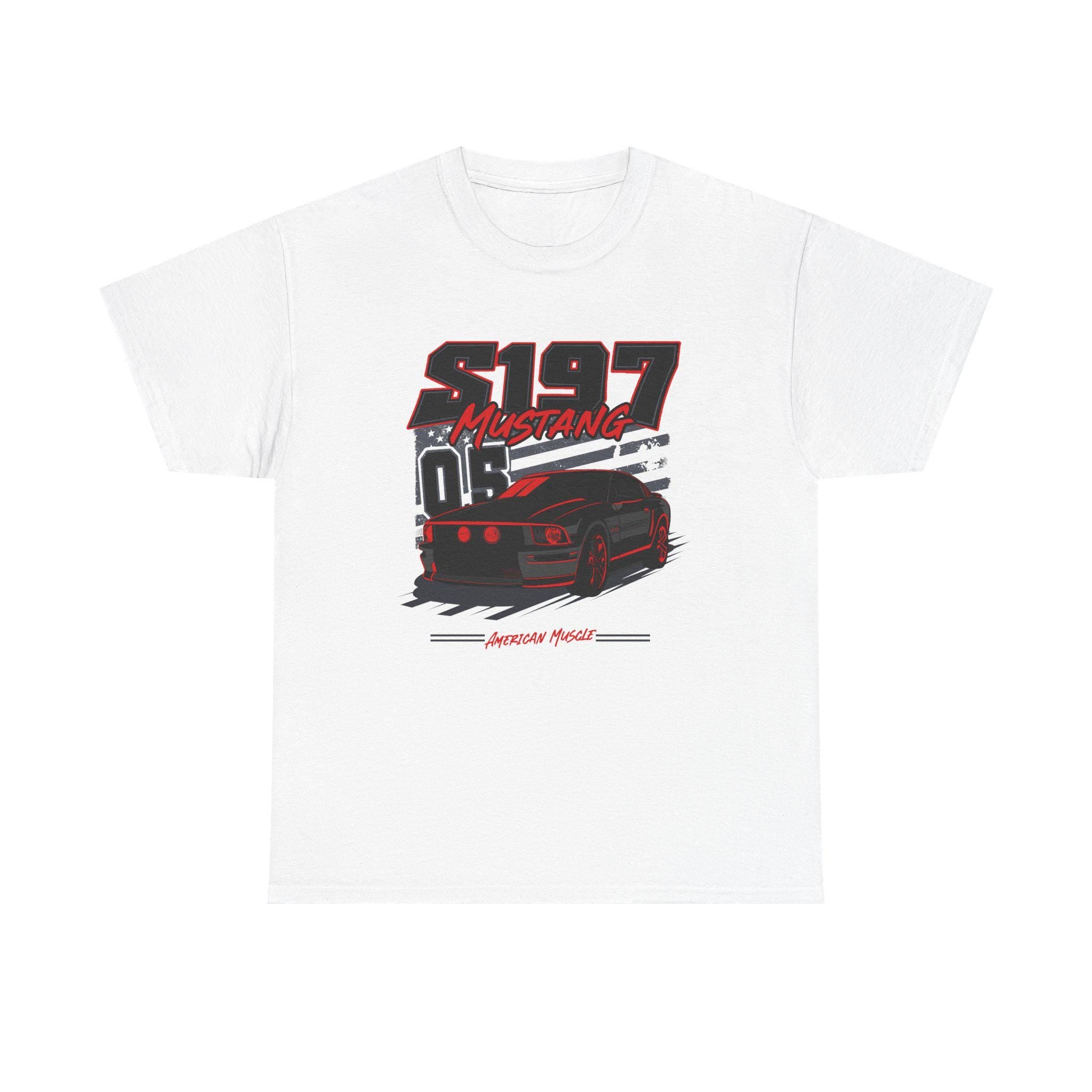 S197 Mustang 05-09 T-Shirt: American Muscle Car Graphic Tee
