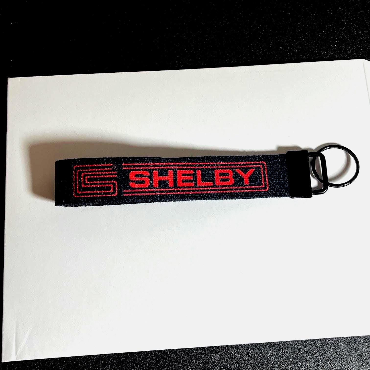 1 Shelby Snake Cobra Mustang Car Enthusiast Black Custom Keychain