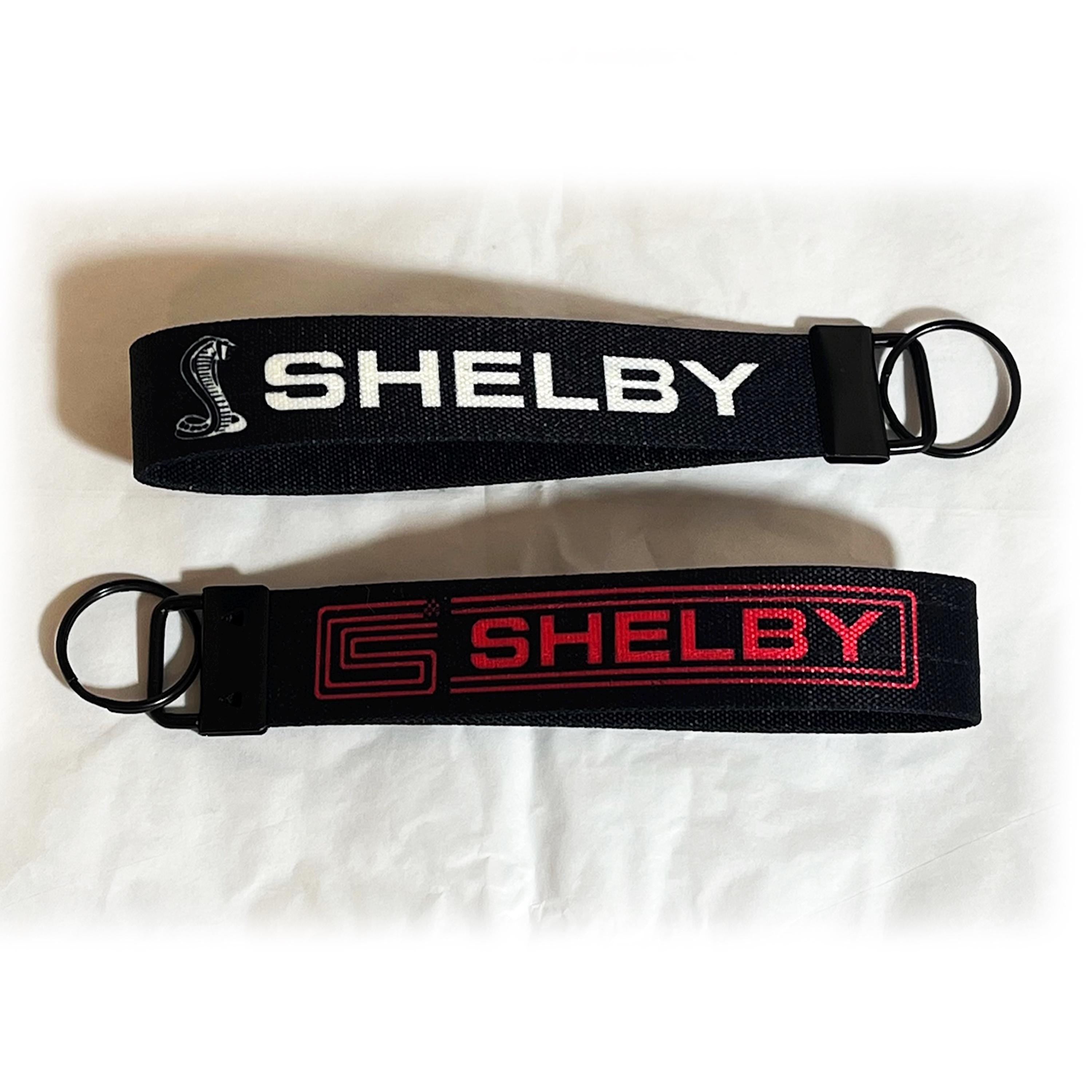 1 Shelby Snake Cobra Mustang Car Enthusiast Black Custom Keychain