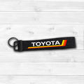 Retro Black Car keychain for JDM cars, trucks, and automotive lovers