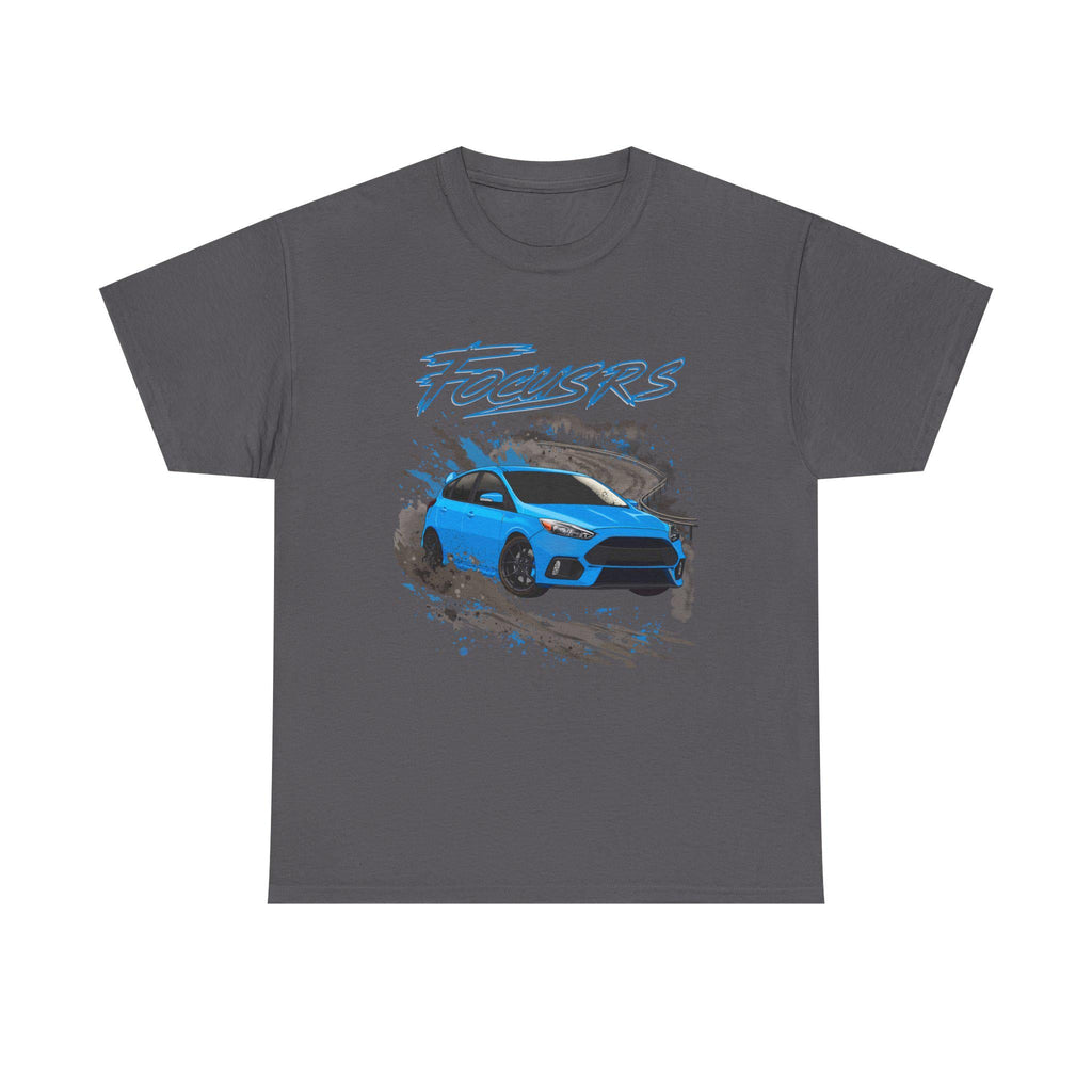 Focus RS Rallycross Nitrous Blue T Shirt AWD Turbo Hatchback Motorsport Streetwear Tee